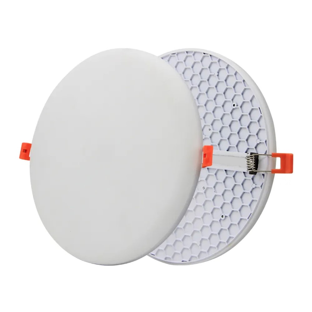 Dünya Led 9 W Ayarlanabilir Backlight Led Panel - Gün Işığı (3000K) - Yuvarlak - Sıva Altı - HS060-G Dünya Led 9 W Ayarlanabilir Backlight Led Panel - Gün Işığı (3000K) - Yuvarlak - Sıva Altı - HS060-G