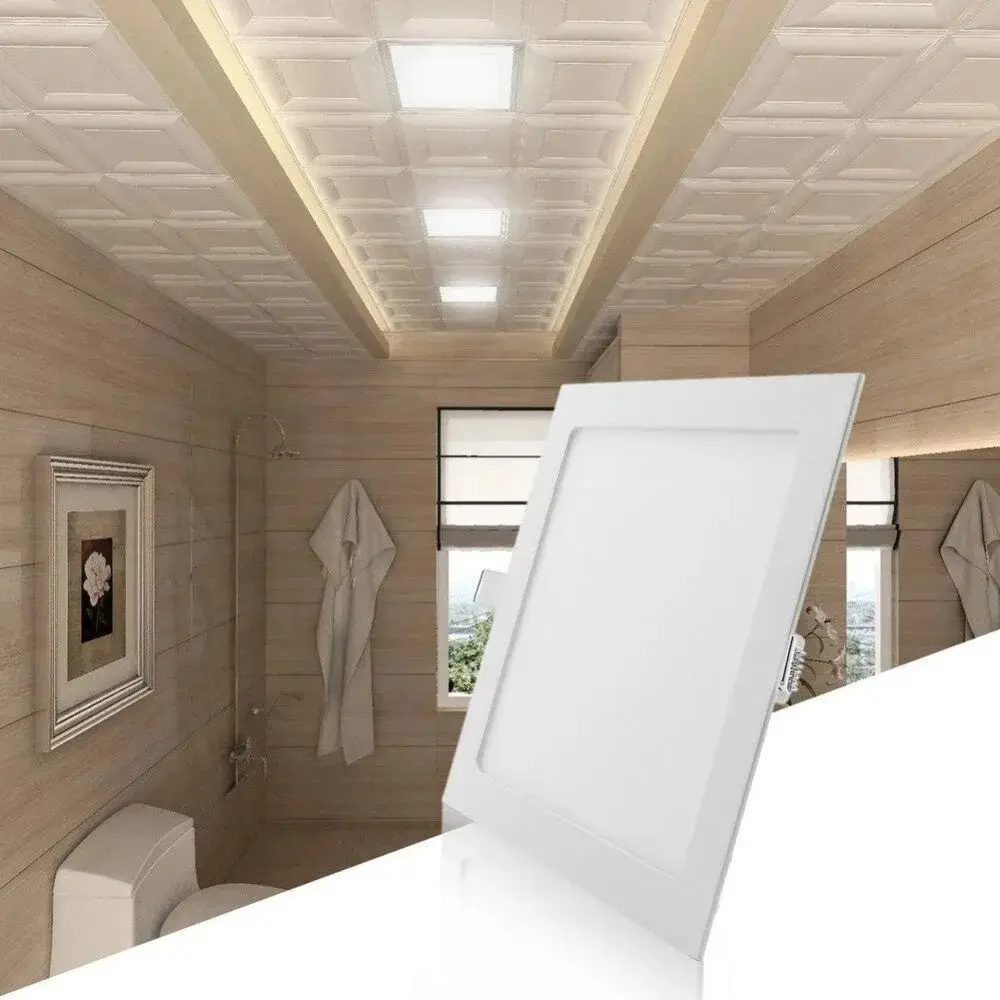 Lamptime 12 W Led Panel - Beyaz Işık (6500K) - Beyaz Kasa - Kare - Sıva Altı - DS11-0145-012-865S-9016-PS76-OSSS20 Lamptime 12 W Led Panel - Beyaz Işık (6500K) - Beyaz Kasa - Kare - Sıva Altı - DS11-0145-012-865S-9016-PS76-OSSS20