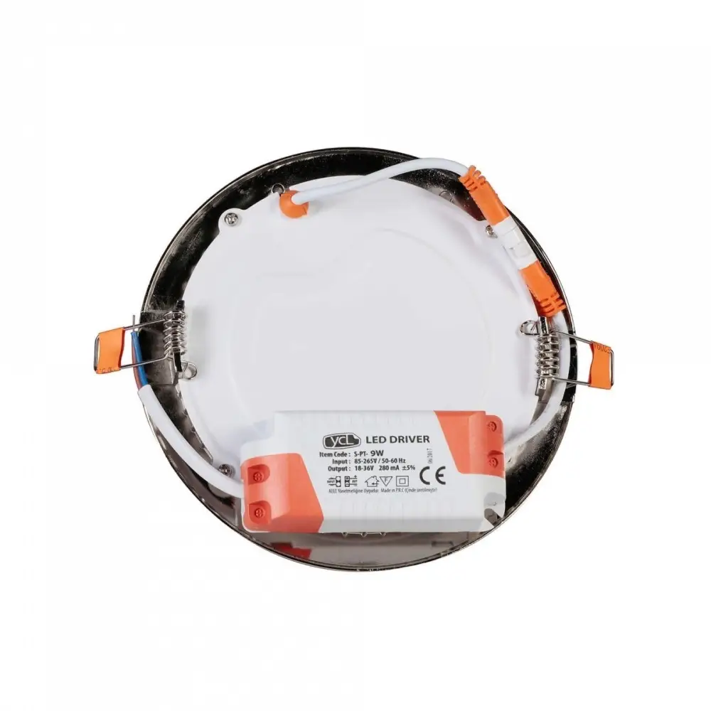 YCL 3 W Led Panel - Gün Işığı (3000K) - Saten Kasa - Yuvarlak - Sıva Altı - ALP-1103G YCL 3 W Led Panel - Gün Işığı (3000K) - Saten Kasa - Yuvarlak - Sıva Altı - ALP-1103G