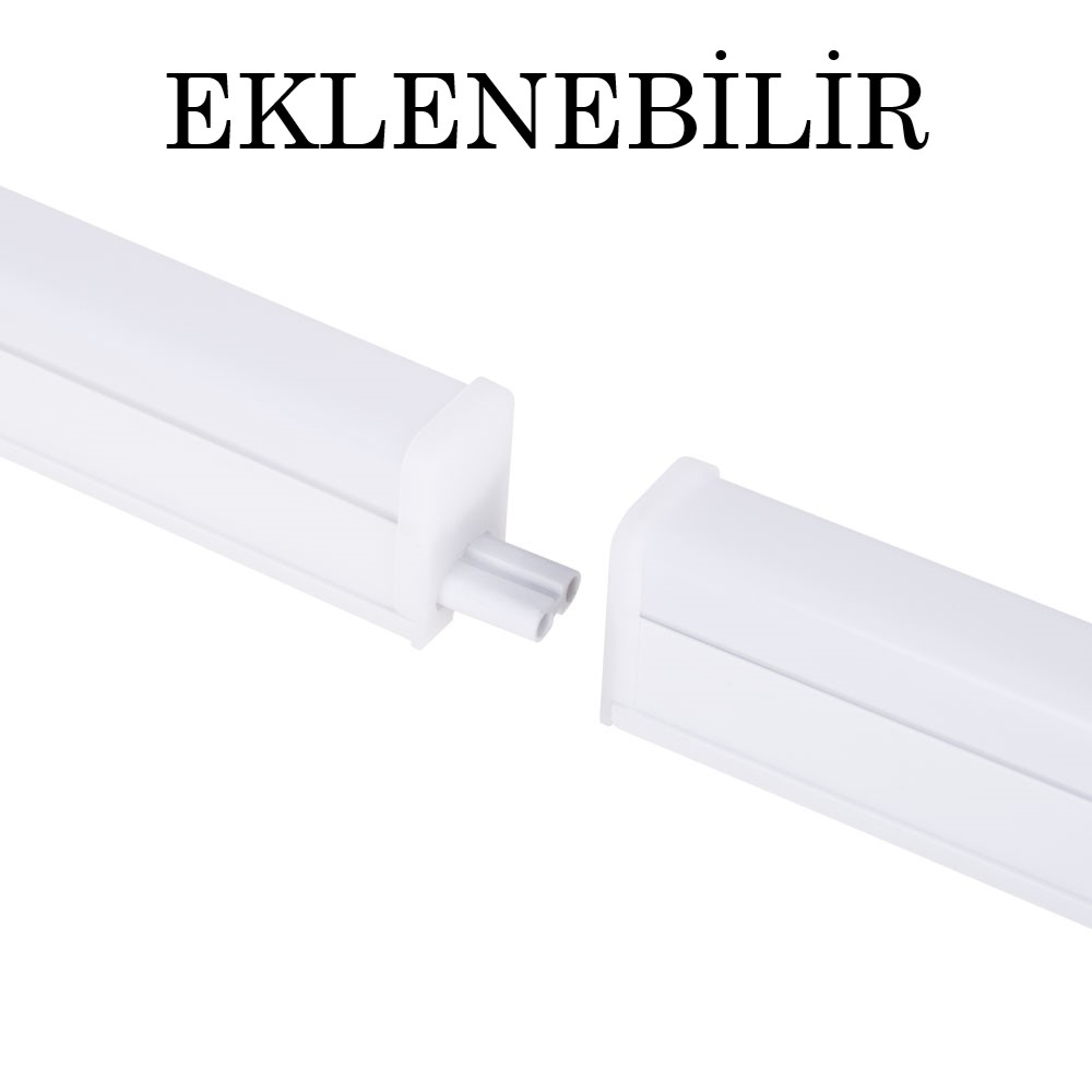 YCL 6 W Anahtarlı Led Bant Armatür - Beyaz Işık (6500K) - 30 cm - T5 - YBA-104B YCL 6 W Anahtarlı Led Bant Armatür - Beyaz Işık (6500K) - 30 cm - T5 - YBA-104B